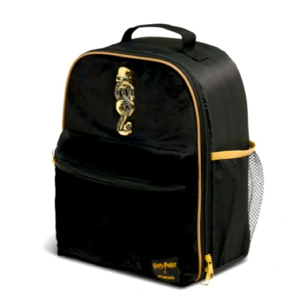 Harry Potter Dark Arts Backpack Cooler Bag Velvet Black NWT